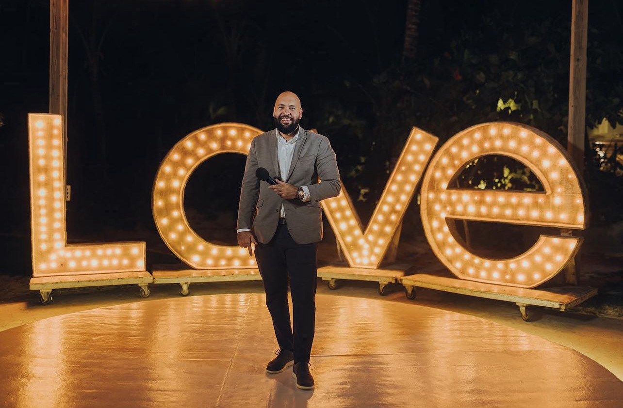 Alejandro wedding MC reception host Destination I Do Punta Cana